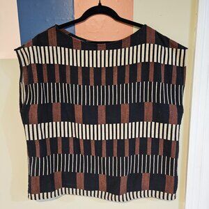 Ace & Jig Lockwood top, reversible to Cheshire, EUC